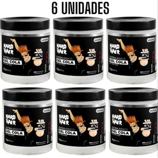 Gel cola hard hair 1kg - 6 unidades em Oferta na Shopee