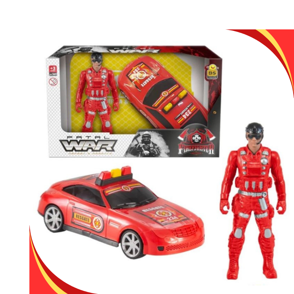 Brinquedos De Menino Carrinho Bombeiro Boneco Brinquedo Infantil Carro Brinquedos