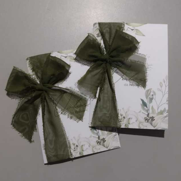 PAR DE CADERNOS DE VOTOS PARA CASAMENTO DO NOIVO E DA NOIVA