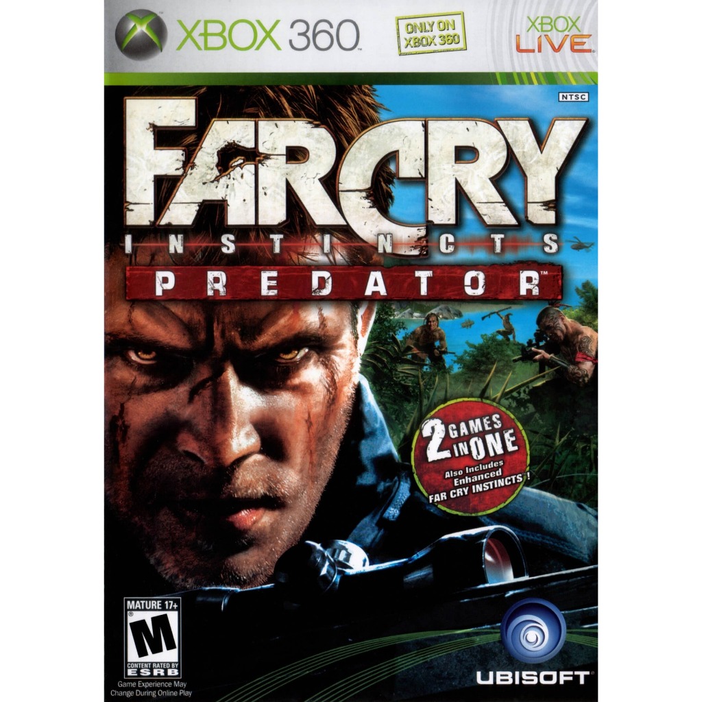 Far Cry Instincts: Predator - Xbox 360 Desbloq LT