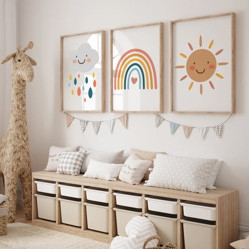 quadro decorativo infantil linda decoração quarto sala hall