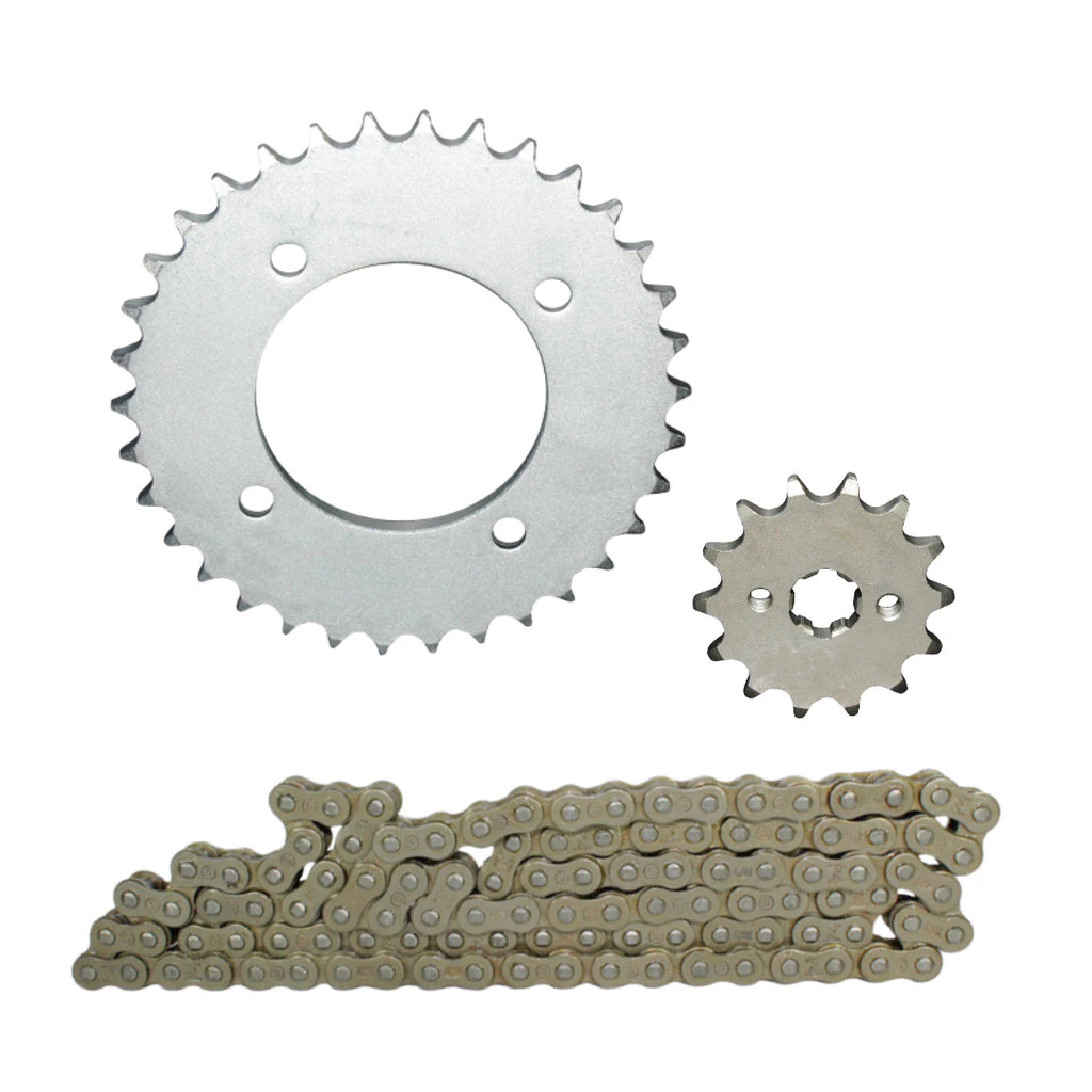 KIT RELAÇÃO YAMAHA XTZ 150 / CROSSER 150 | AÇO 1045