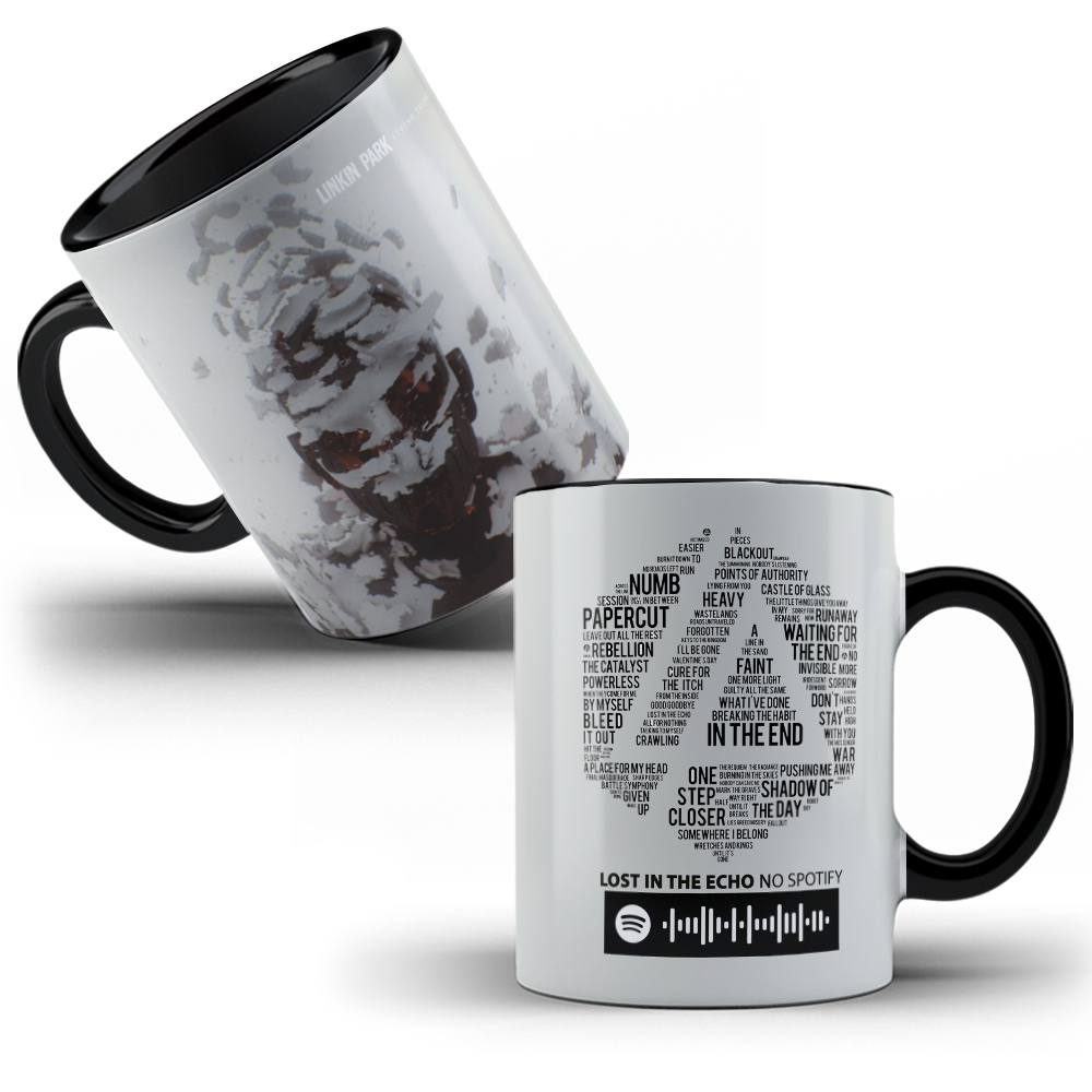 Caneca Porcelana Link In Park Lost In The Echo - Interativa