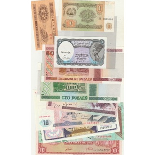 10 cedulas de paises diversos fe em Oferta na Shopee