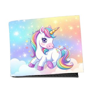 Carteira Infantil Unicórnio Meninas Guardar Mesada Porta Cartão Documento em Oferta na Shopee