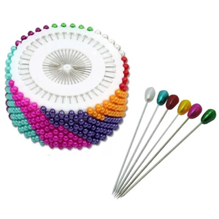 Alfinete cabeça colorida 35mm - kit 12 discos c/ 480 unidades em Oferta na Shopee