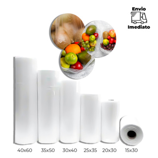 Bobina de Sacos Plasticos Picotada Transparente OFERTA em Oferta na Shopee