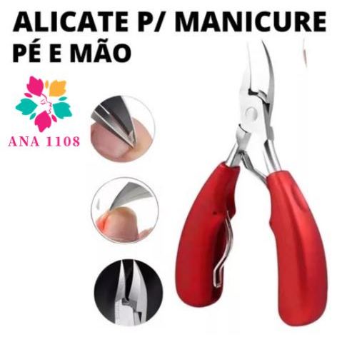 ANA1108 KIT 1/2/3 PCS Grande Alicate cortador de unhas Aço