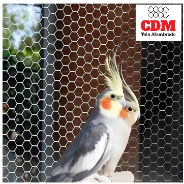 Tela Arame Galvanizado Viveiro Pinteiro Aves Calopsita Pintinho Porte Pequeno em Oferta na Shopee