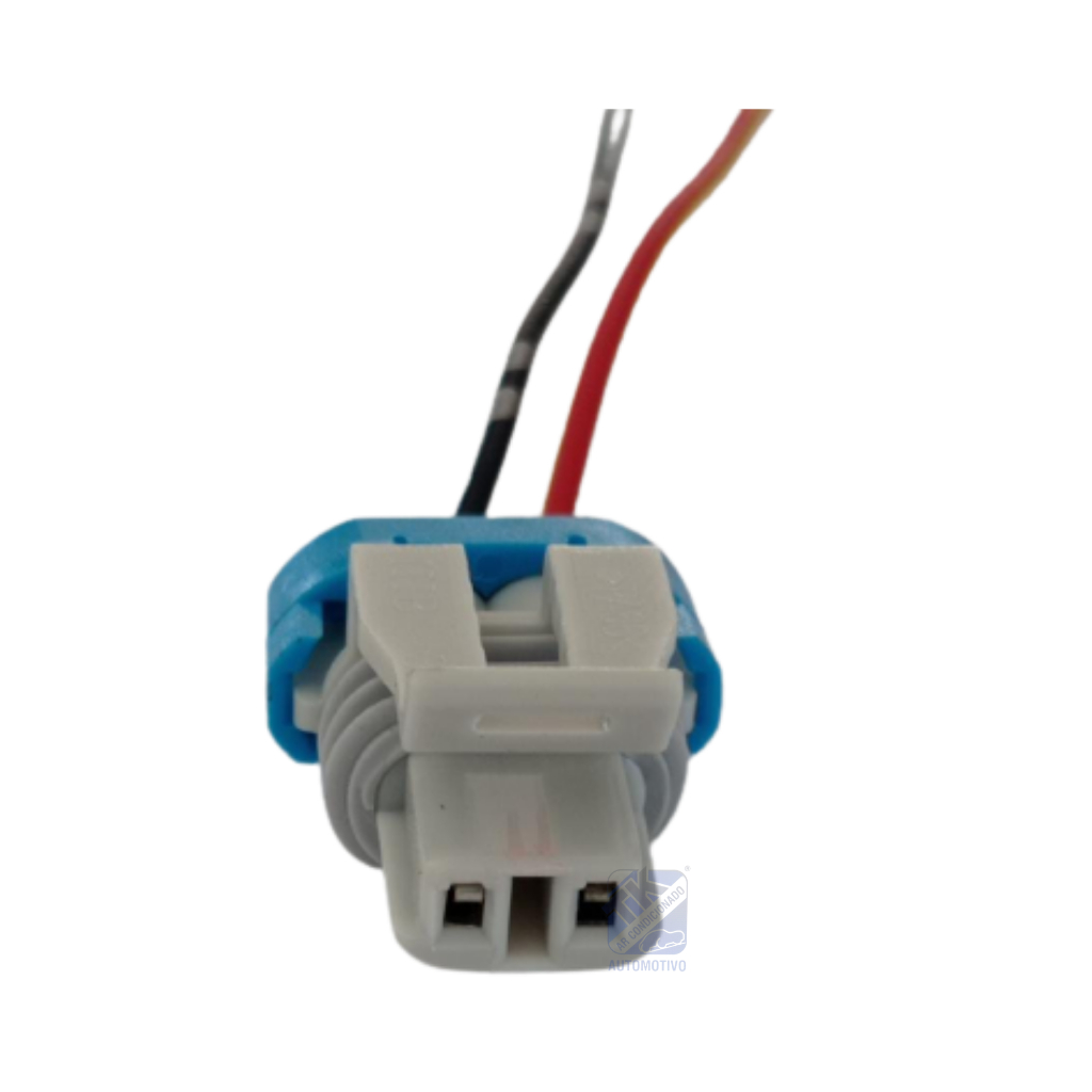 Conector Chicote Ar Condicionado Bobina CVC Delphi 2 Vias Chevrolet Volkswagen
