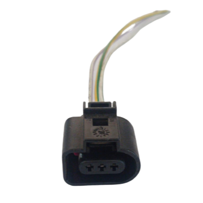 Conector Chicote Ar Condicionado Transdutor De Sinal 3 Vias Fox Gol Parati Saveiro Golf Audi Polo Renault