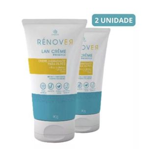 2 Lan Creme Akmos- Rachaduras, Calos, Chulé- Mãos E Pés - 90g em Oferta na Shopee
