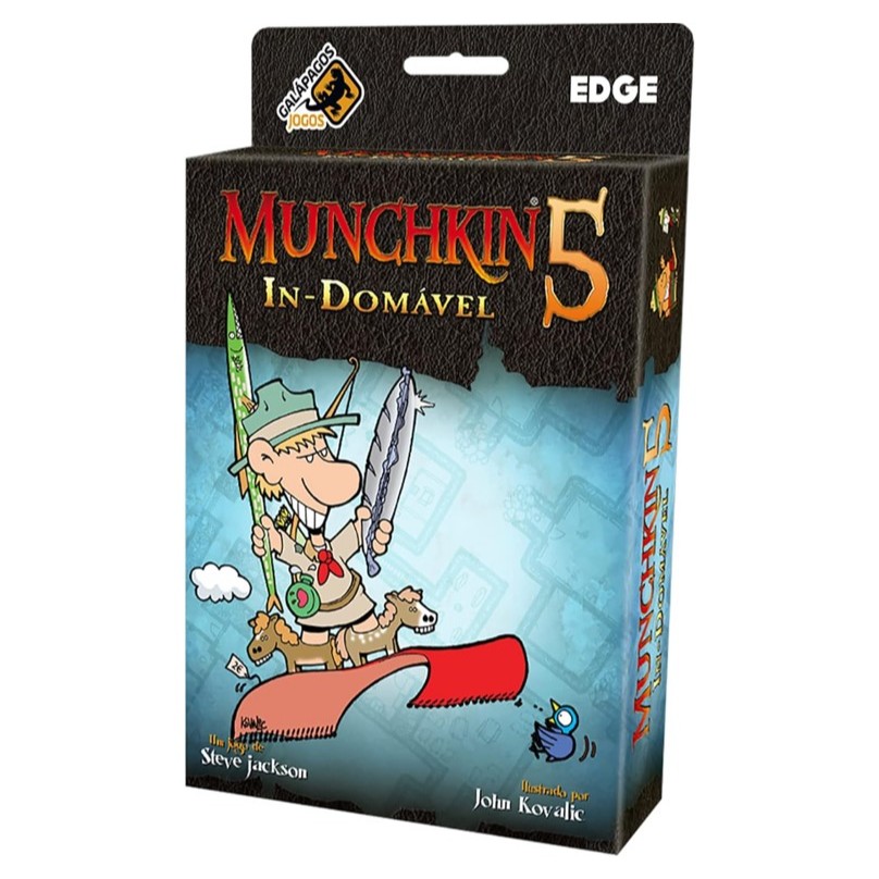 Jogo de Cartas Expansão Munchkin 5 In-Domável - Galápagos em Oferta na Shopee