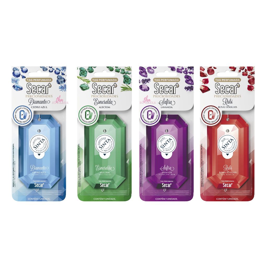 Tag Perfumada Para Carros Destacável  - Cheirinho para carro - Secar Preciosidades em Oferta na Shopee