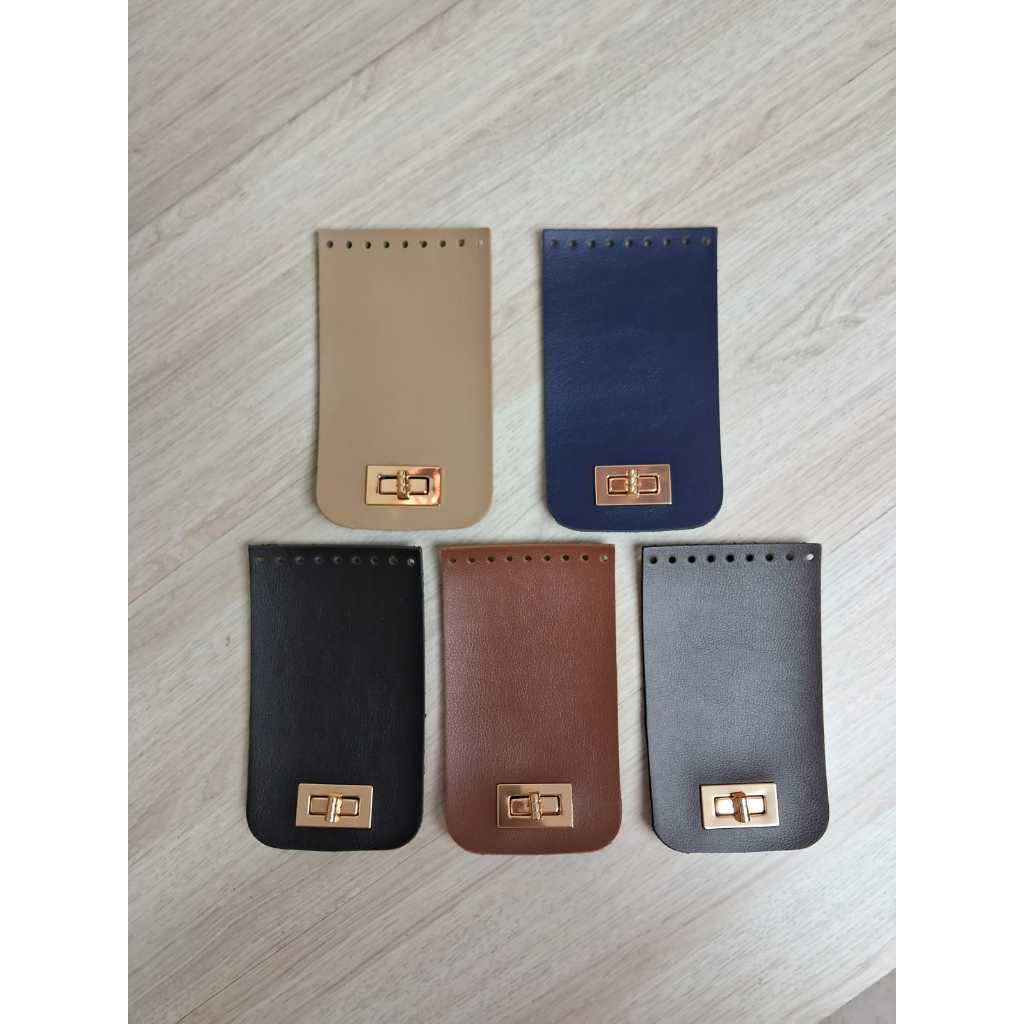 ABA Lapela PARA BOLSAS SINTÉTICA COM FECHO DE METAL FÁCIL APLICAÇÃO