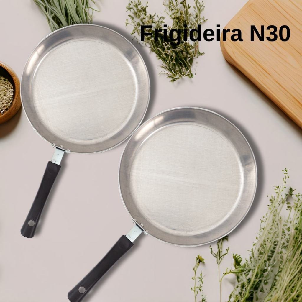 2 Frigideiras cozinha industrial N 30 para Chef profissional em Oferta na Shopee