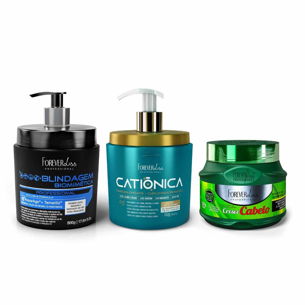 Cronograma Capilar de Verão Forever Liss - Beauty