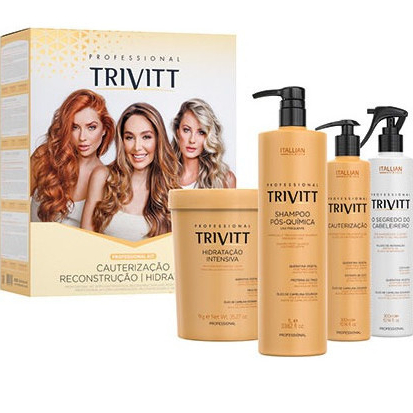 Kit Profissional Trivitt Italian 4 Produtos +