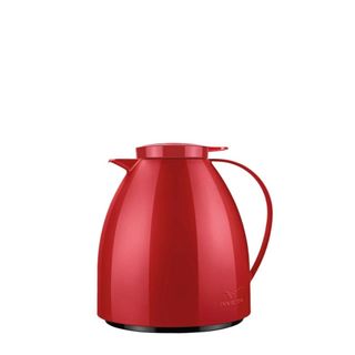 Bule Térmico Garrafa Café Chá Leite Agua 1L com Gatilho Vermelho em Oferta na Shopee