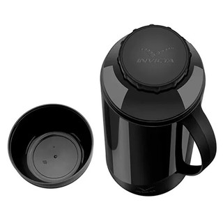 Garrafa Térmica Café Chá Água Leite 1L Preta em Oferta na Shopee
