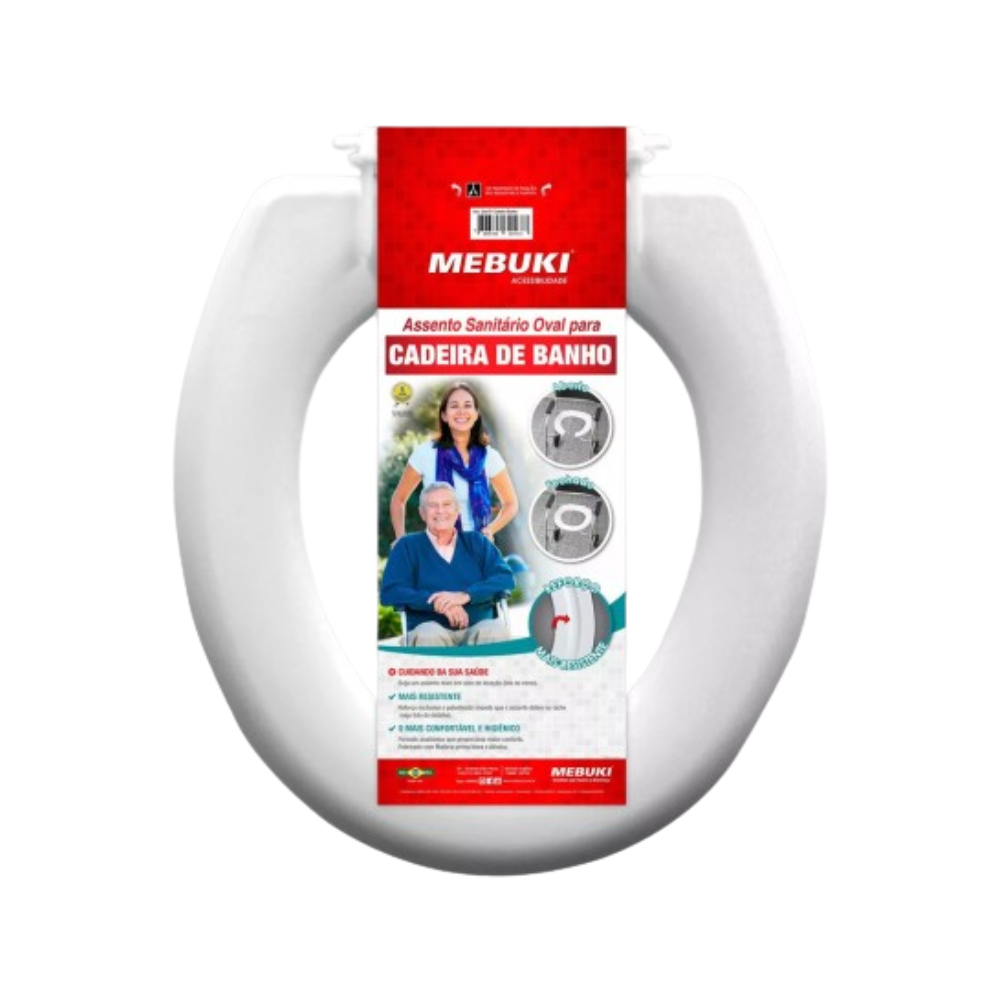 Assento Cadeira De Banho Fechado - Mebuki