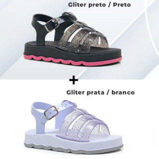 Kit 2 Pares Sandália Blogueirinha Baby Leve Macia Confortável Promoção lançamento 2025 em Oferta na Shopee