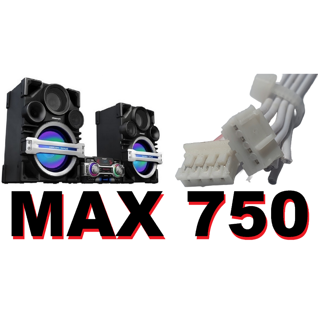 2 Conectores Do Led Panasonic Max 750 / Plug Do Led Panasonic Max 750