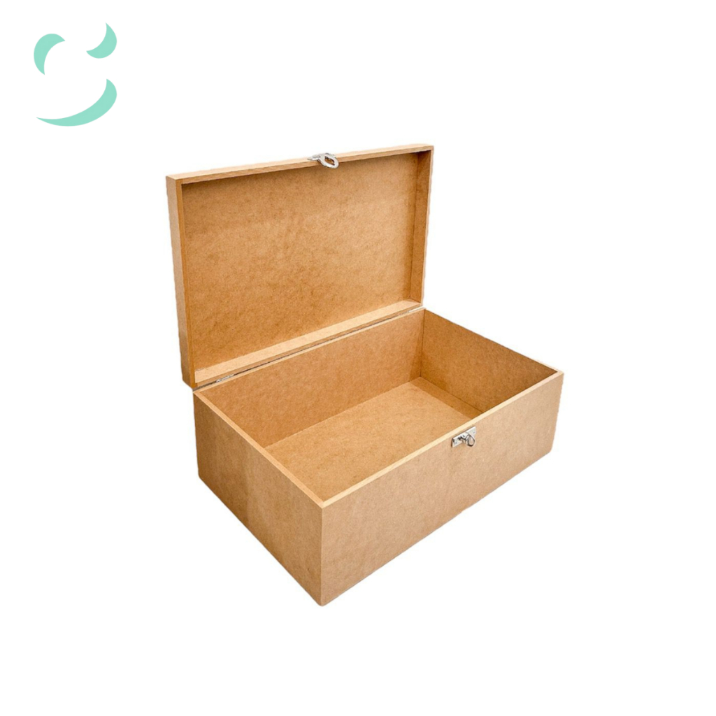 Organizadora caixa com fecho para cadeado 40x25x15 oferta