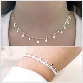 Kit Gargantilha Choker e Pulseira Estrelinha cordão elos Folheado a  ouro 18k e Prata 925 em Oferta na Shopee