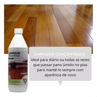 Limpador Piso de Madeira Taco Para Bona Sinteco Concentrado 1L Piso Com ou Sem Cera Aroma Lavanda em Oferta na Shopee