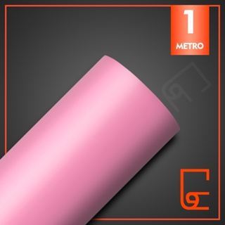1 Metro x 50 ou 60cm Adesivo Rosa Claro envelopamento de móveis paredes personalizado quarto decoração em Oferta na Shopee