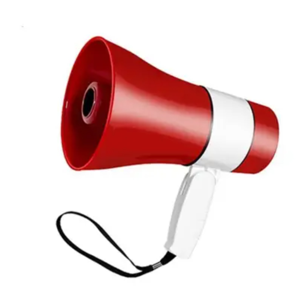 Megafone Recarregavel Gravação Música Sirene Pendrive Até 300 Metros 20w LE-998 Amplificador de Voz