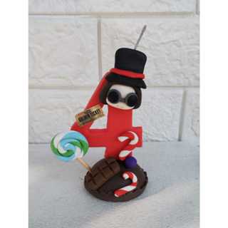 Vela Em Biscuit A Fantástica Fabrica De Chocolate Willy Wonka em Oferta na Shopee