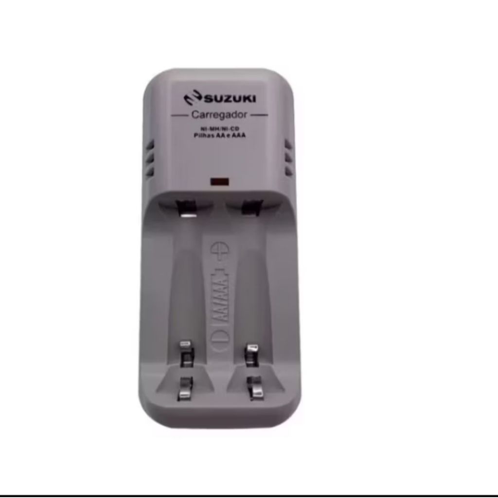 Carregador De Pilha Suzuki Pilhas AA e AAA Recarregáveis (P)