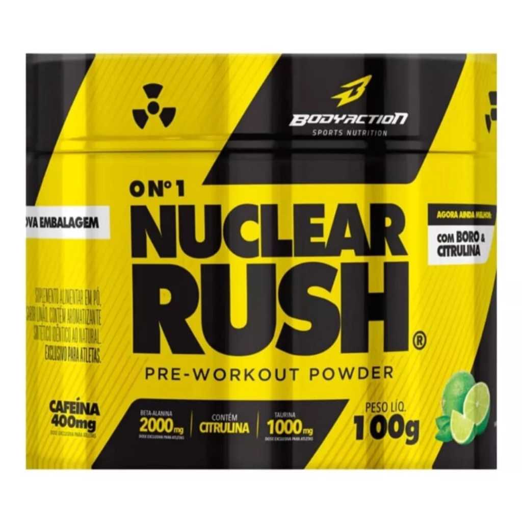 Pre Treino Nuclear Rush 100g Bodyaction
