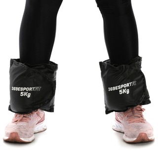 Caneleira Peso Tornozeleira Academia Treino 5 Kilos