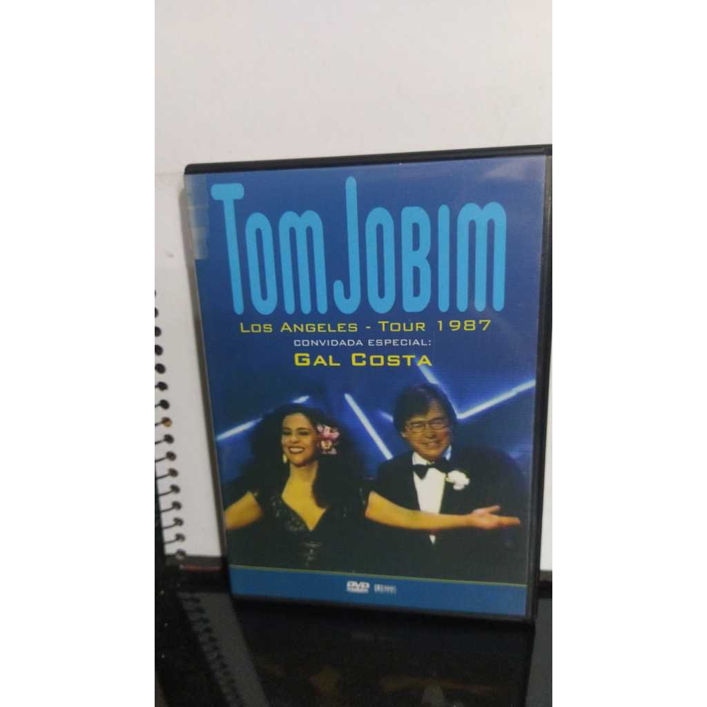 DVD Tom jobim los angeles- tour 1987 convidada especial:Gal costa. D23