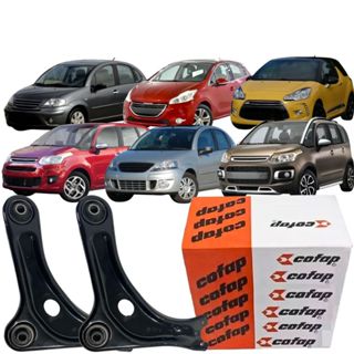 Par Bandeja Dianteira Cofap Peugeot 208 Citroen C3 Ds3 em Oferta na Shopee