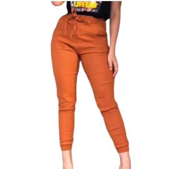 Calça Jogger Blogueira Bengaline Cintura Alta em Oferta na Shopee