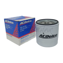 Filtro Óleo Acdelco Linha Original GM 1.0/ 1.4/ 1.6/ 1.8/ 2.0/ 2.2 88905845 Celta/Corsa/Montana/Onix