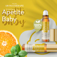 Aromaterapia Apetite Baby Natural Blend Óleos Essenciais Aromathérapie