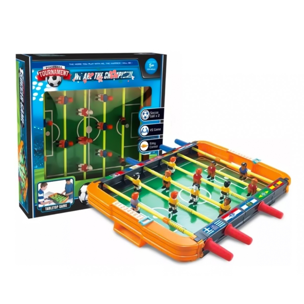 Mini Pebolim De Mesa Futebol De Mesa  Bolas Incluso Pebolim Pequeno Infantil-TKAB3150