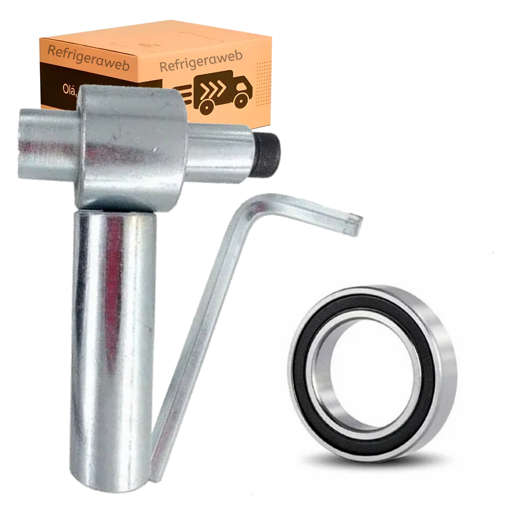 Kit Saca Rolamento Mecanismo + 1 Rolamento 6802 Ltr15 Lt15f Lac13