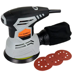 Lixadeira Roto Orbital 400W Profissional 220V Velocidade Variável 12.000RPM Pró Euro