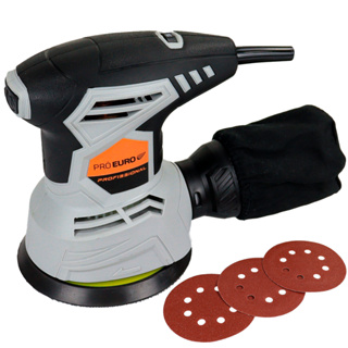 Lixadeira Roto Orbital Versártil Profissional 400W 220V 125mm 7 Velocidades Pró Euro em Oferta na Shopee