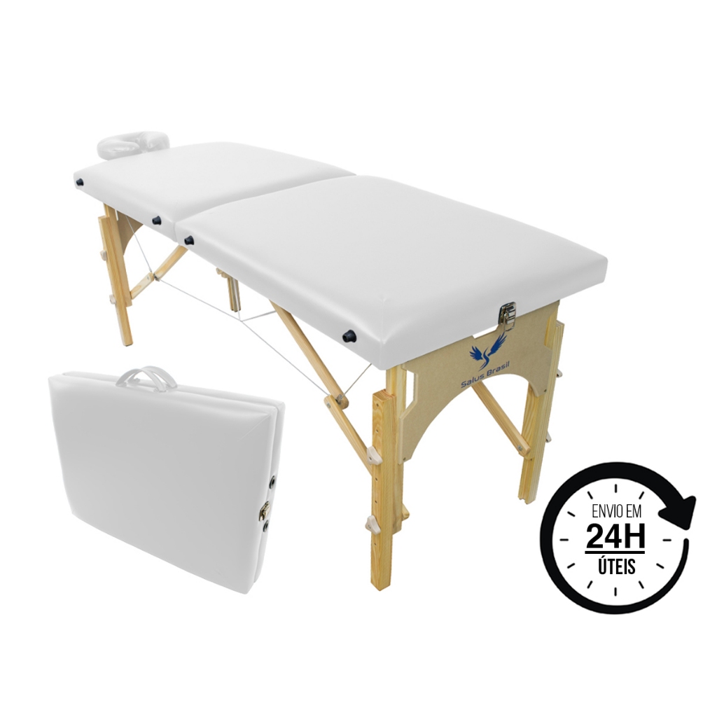 Maca Divã Dobrável Maleta Portátil Altura Regulável Estética Cilios Micropigmentação Limpeza de pele em Oferta na Shopee