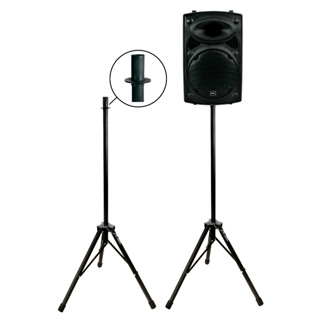Kit 2 Torre Tripé Reforçada Para Caixa De Som Acústica Ibox em Oferta na Shopee