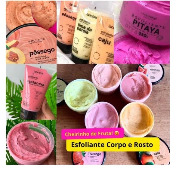 Esfoliante Corporal e Facial Labotrat 300g