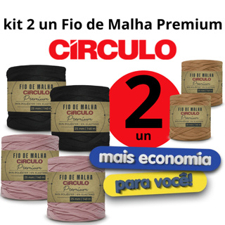 KIT 2 UNIDADES FIO DE MALHA PREMIUM CÍRCULO (semelhante ao fischer) em Oferta na Shopee