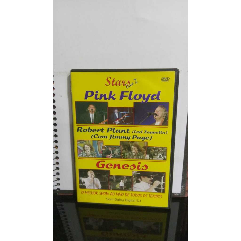 DVD Stars live 2 Pink floyd robert plant led zeppelin com jimmy paye genesis. D12